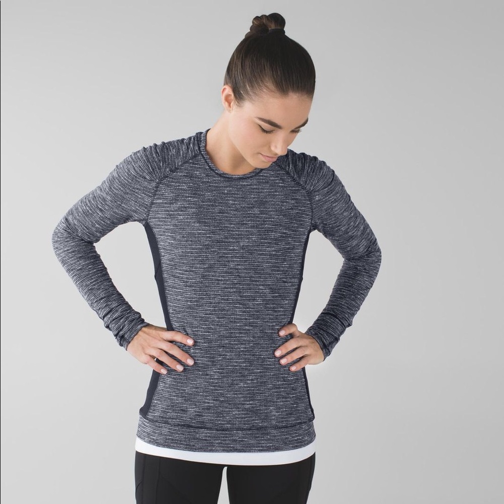 Lululemon Think Fast Run Long Sleeve Top